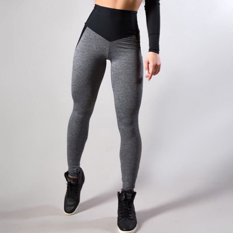 2019 Women Leggings Sexy Pants Push Up Fitness Gym Leggins Running Mesh