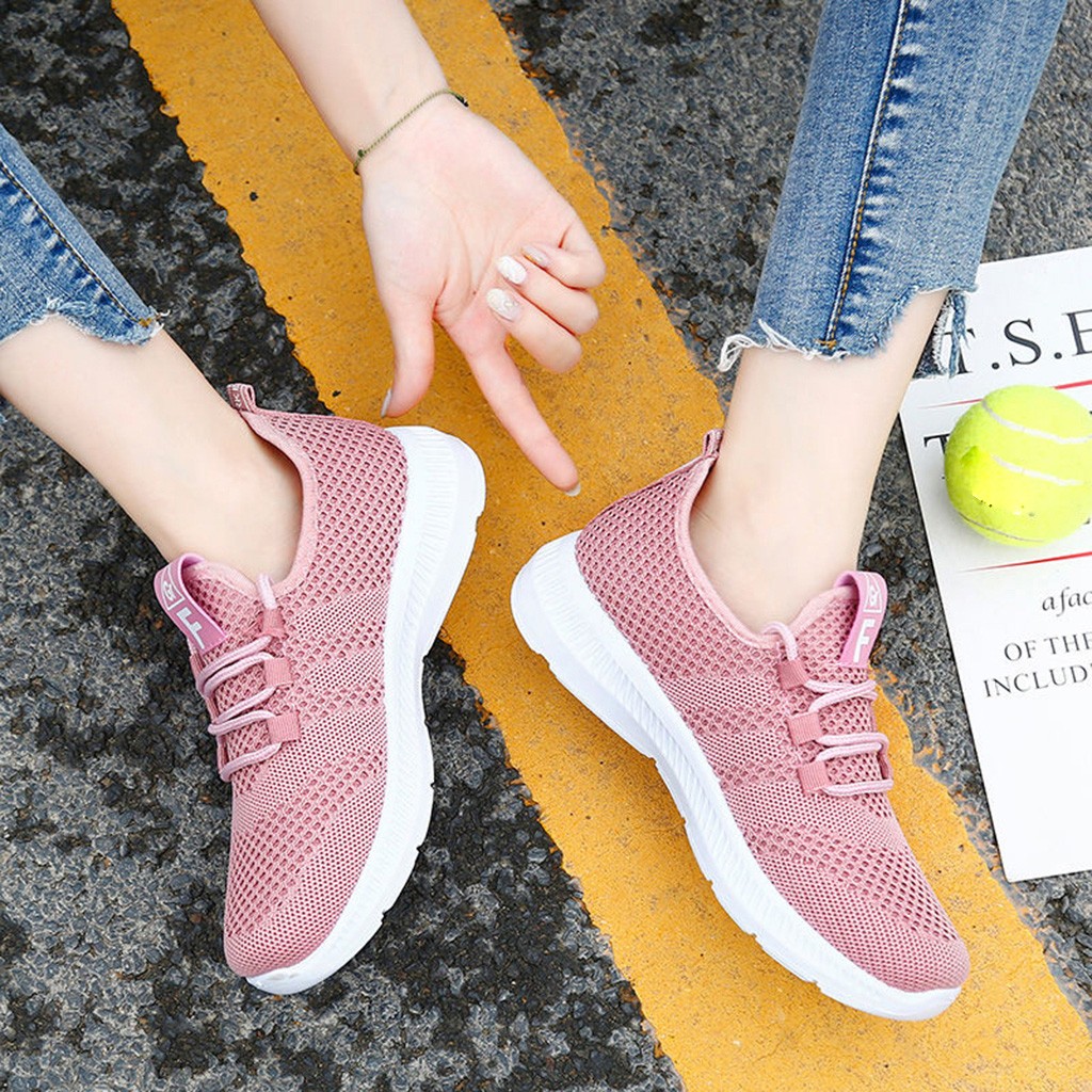 Hot Sale Women Tennis Shoes Chunky Height Increasing Thick Bottom Sneakers Gym Female Sport 